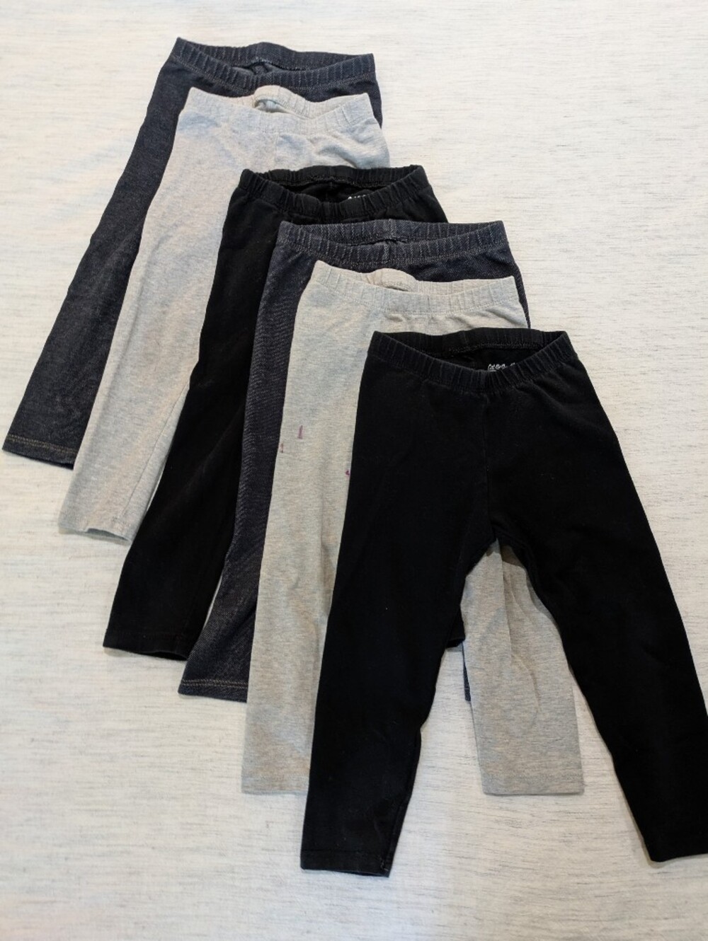 Cat & Jack Leggings, 2T, Set Of 6